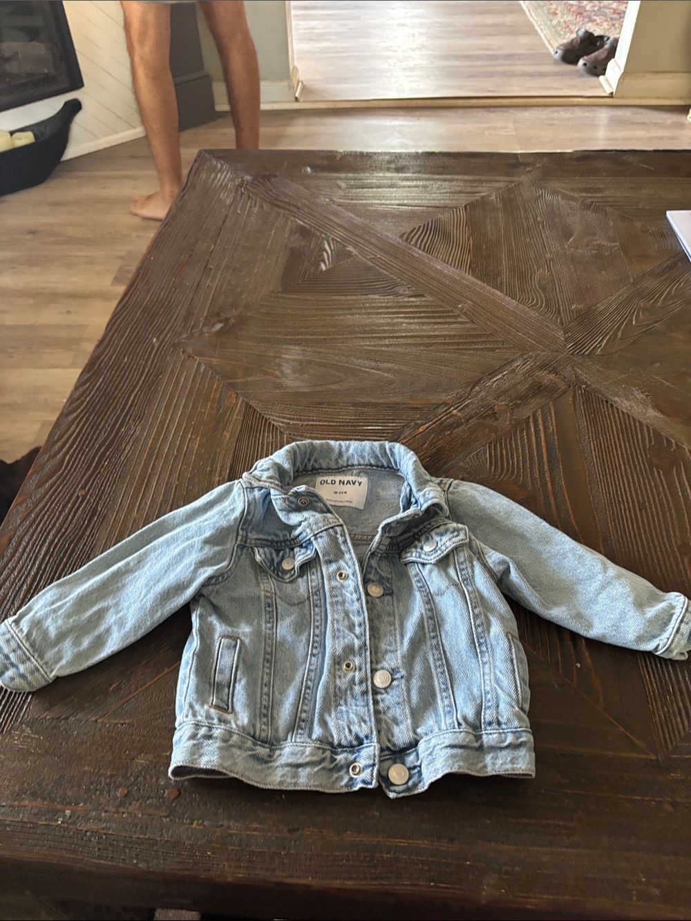 Old Navy Light Blue Denim Jean Jacket for Kids